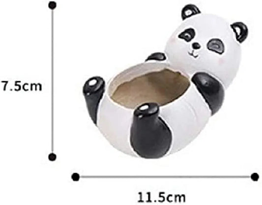 Decorative Panda Flower Pot | Indoor Resin Planter for Home & Office
