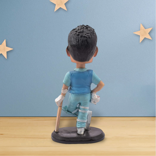 Personalized Cricketer Bobblehead Gift