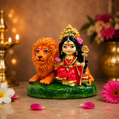 Premium Resin Durga Murti for Pooja Room