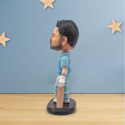 Cricket Theme Custom Bobble Head