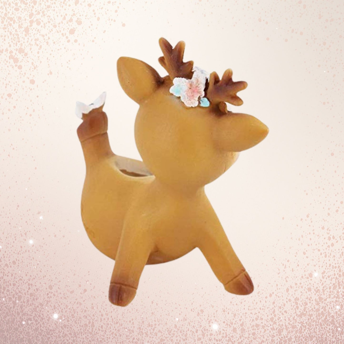 Cute deer flower pot for living room and bedroom decor