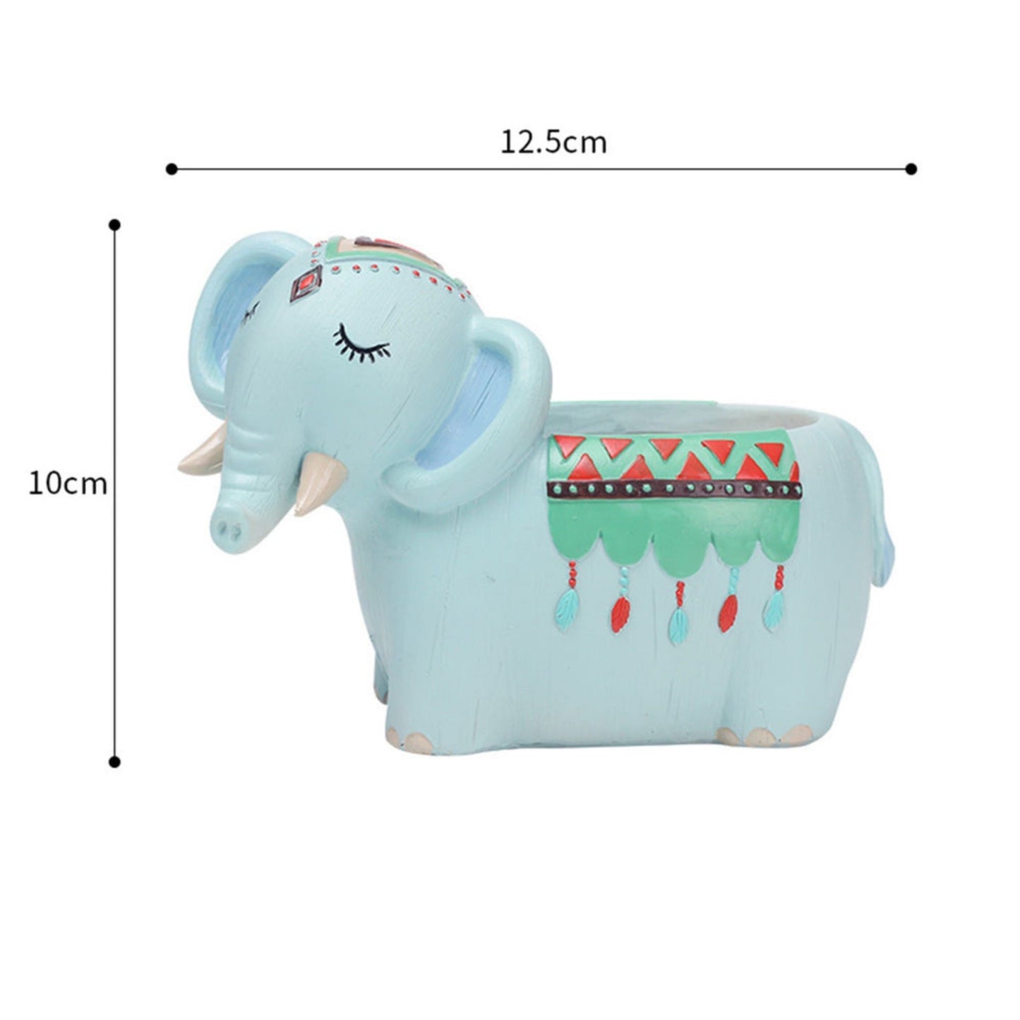 Decorative elephant planter for modern home interiors
