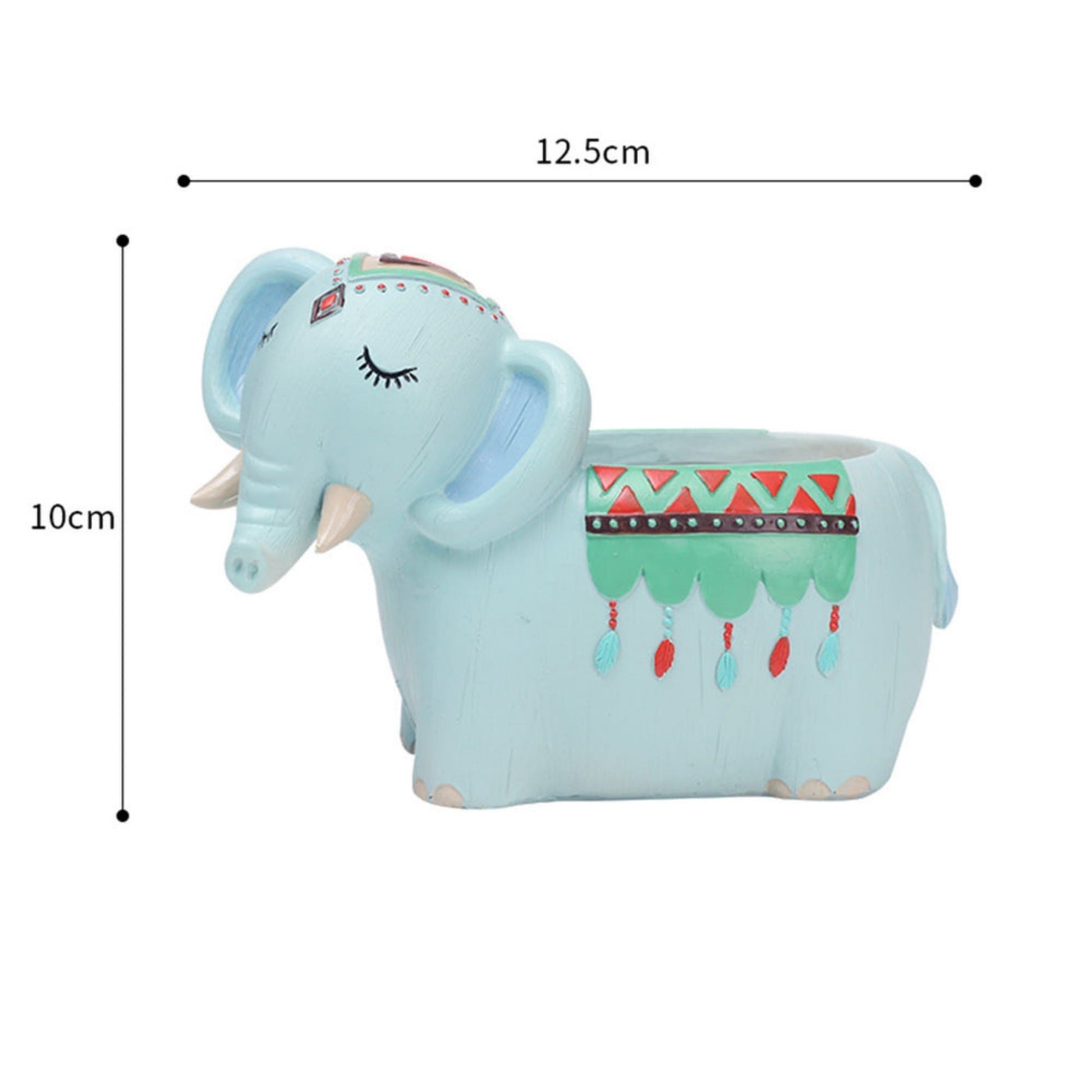 Decorative elephant planter for modern home interiors