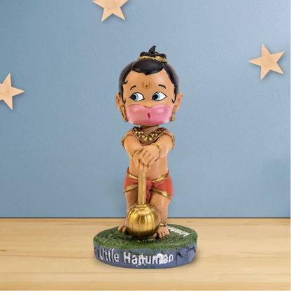 Little Hanuman resin decorative idol