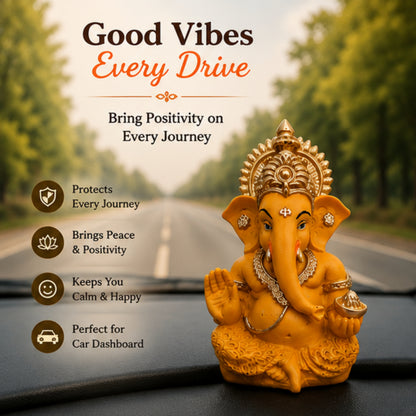 Premium Resin Ganpati Murti for Home Temple