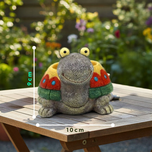 Cute Turtle Planter Pot Set for Home & Garden Decor