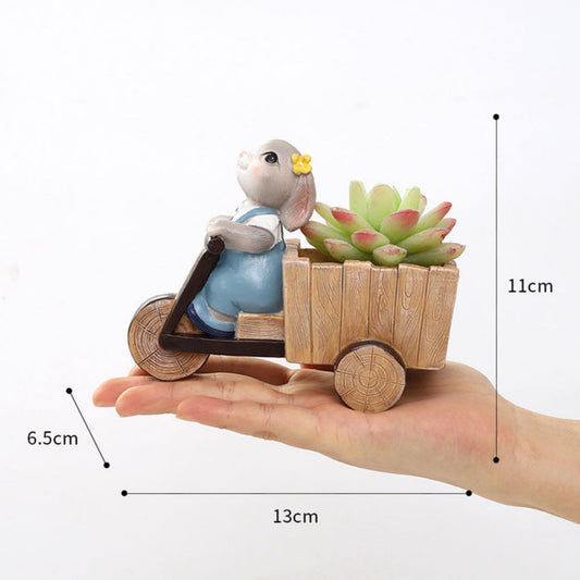 Rabbit Flower Pot for Succulents