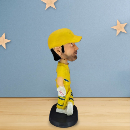 Sports bobble heard desk decor